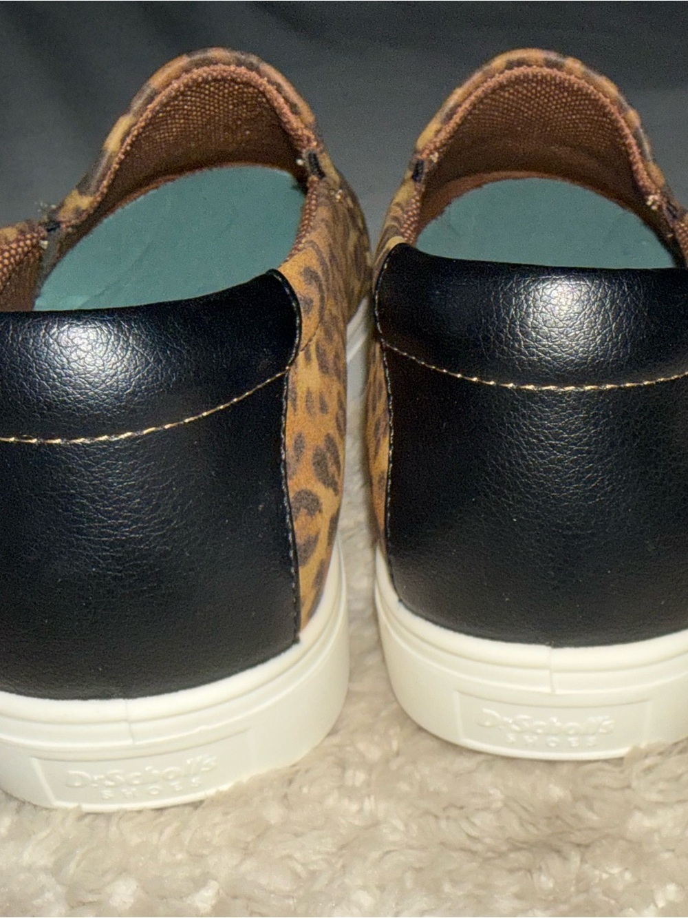 Dr. Scholl's Leopard Print Slip-On Flats - Brown & Black. New w/o box - Picture 4 of 4
